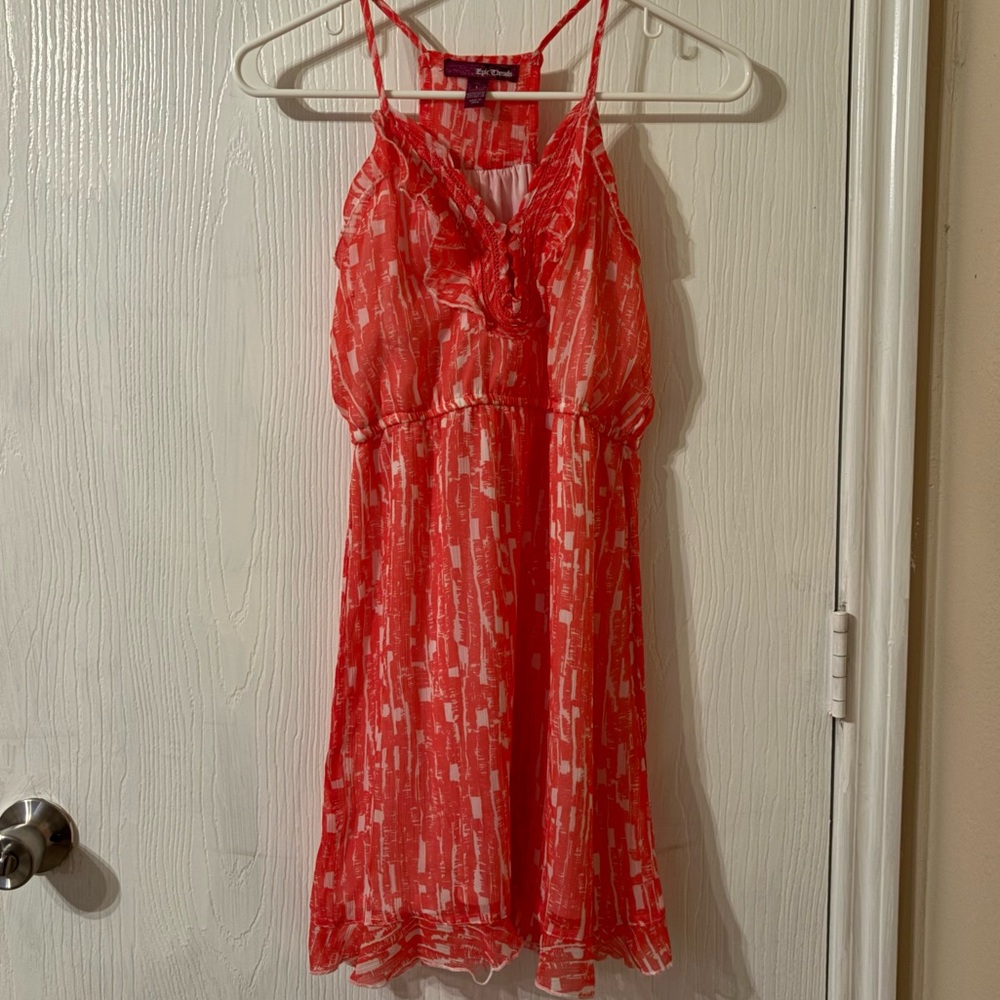 Tropical Summer Dress For Kids and Adults